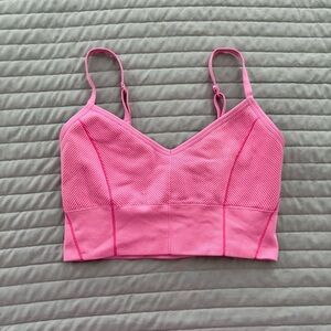 Pink Sport Bra